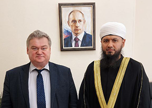 Полпред муфтия в ЦФО встретился с министром внутренней политики правительства Калужской области