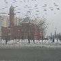 Красноярская соборная мечеть (зимой)