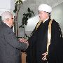 Встреча муфтия Равиля Гайнутдина и главы Палестинской национальной администрации Махмуда Аббаса