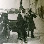 К.А. Хакимов сопровождает будущего короля Аравии Фейсала ибн Абдель Азиза ас-Сауда. Москва, 1932