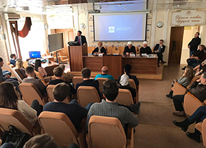 Дамир Мухетдинов выступил с лекцией в Липецком государственном педагогическом университете