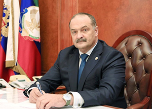 Поздравление муфтия Гайнутдина врио главы Республики Дагестан  С.А. Меликову