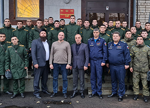 Председатель ДУМ Ярославской области встретился с курсантами