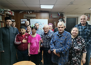 Имам-мухтасиб Омской области Радик Ахметов провел беседу в Тарском доме интернате для граждан пожилого возраста и инвалидов