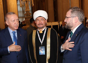 Муфтий Гайнутдин поблагодарил президента Турции Эрдогана за внимание к трагедии Газы