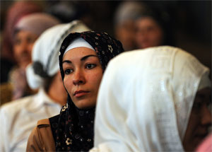 Участницы съезда мусульманок «Мусульманка в XXI веке». Фото http://www.ridus.ru