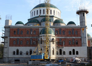 Ориентировочный срок сдачи мечети в Черкесске - 2013 год. Фото http://www.kchr.info Ориентировочный срок сдачи мечети в Черкесске - 2013 год. Фото http://www.kchr.info