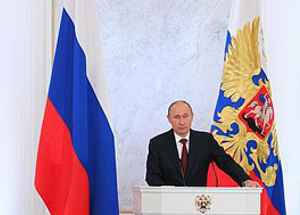 Президент России Владимир Путин выступил с ежегодным посланием к Федеральному Собранию государства Фото: kremlin.ru Президент России Владимир Путин выступил с ежегодным посланием к Федеральному Собранию государства Фото: kremlin.ru