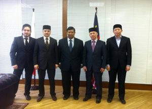Делегация  Совета муфтиев России в резиденции посольства Малайзии. Фото http://www.muslim.ru