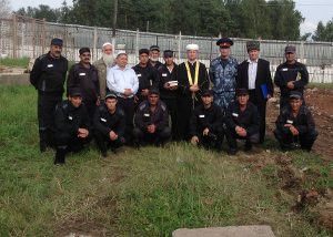 На территории ИК-16 Красноярского края заложен камень в основание мечети