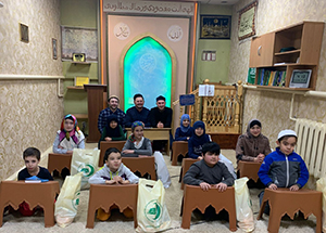 Гусен хаджи Курбанов вручил подарки учащимся воскресной школы в Лебедяни Липецкой области