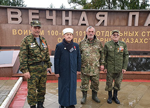 Имам Московской Соборной мечети участвовал в церемонии перезахоронения останков красноармейцев