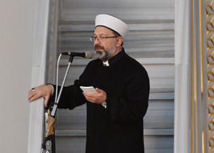 Пятничная проповедь профессора, доктора Али Эрбаша в Московской Соборной мечети