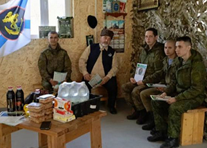 При поддержке муфтия Гайнутдина на территории полигона Бамбурово открылась молельная комната