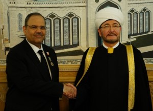 Посол Бахрейна поздравил Муфтия шейха Равиля Гайнутдина с новым годом хиджры