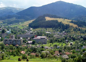 Панорама г. Межгорье. Фото http://bigcatalogphotos.ru